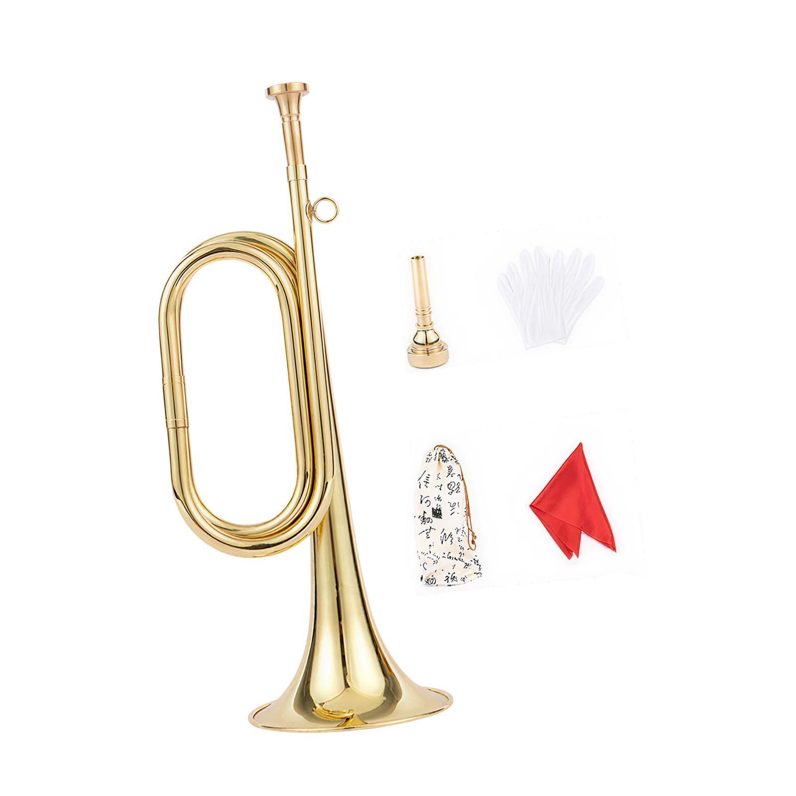 بوق نحاسي للعزف، آلة موسيقية ل - مراجعة Musical Instrument Bugle وسعره