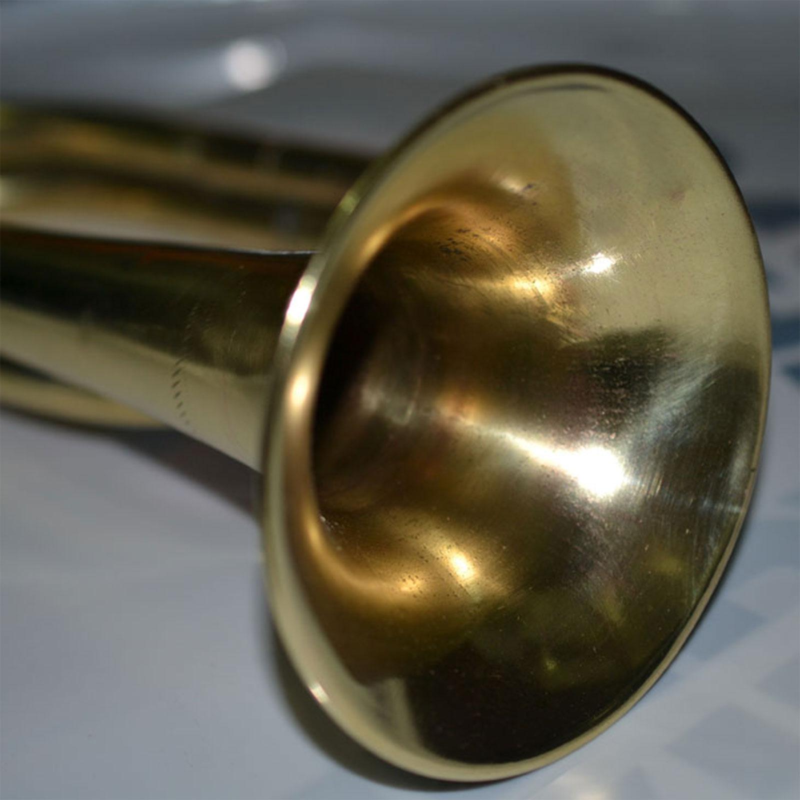 بوق نحاسي من الصفائح المعدنية، - مراجعة Musical Instrument Bugle وسعره