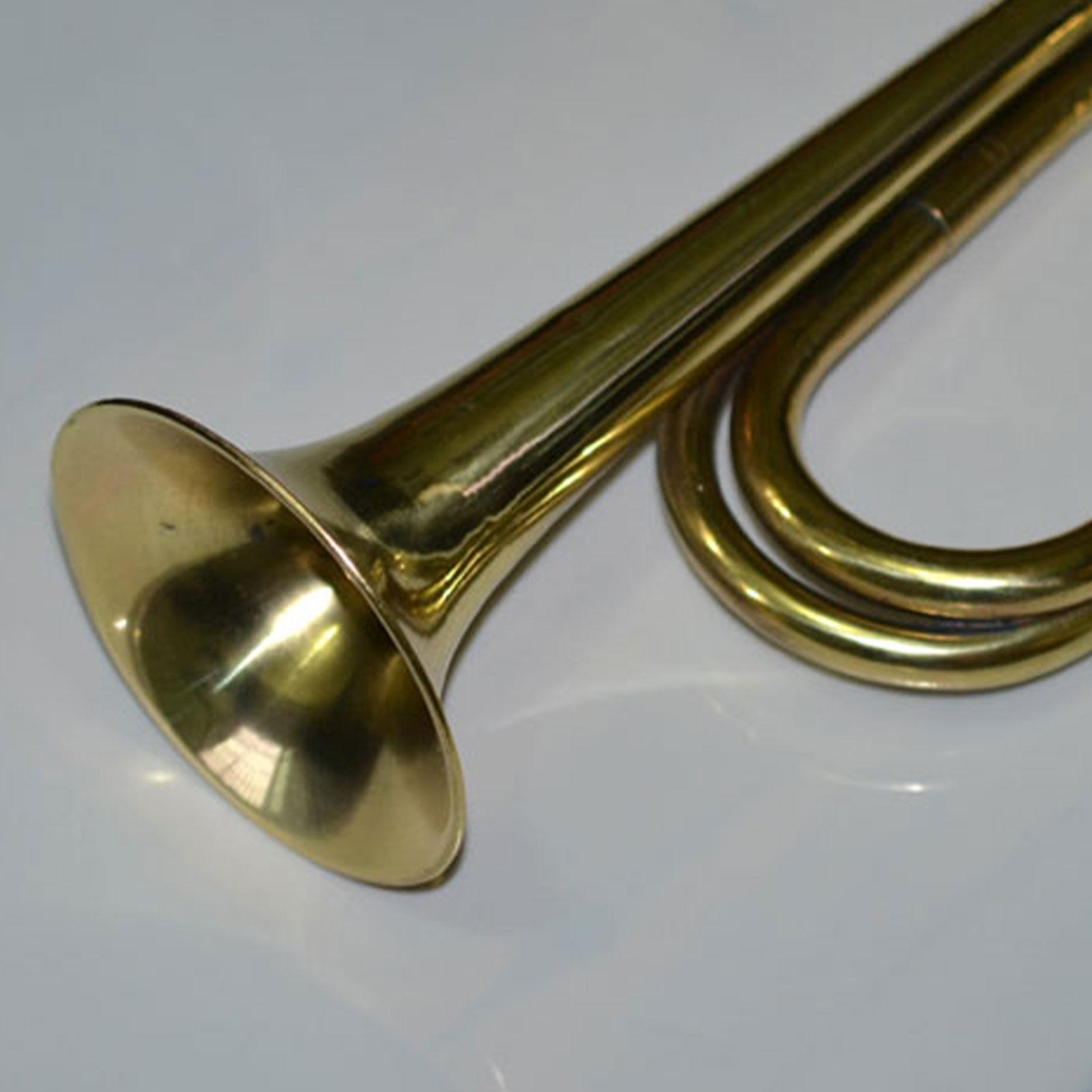 بوق نحاسي من الصفائح المعدنية، - مراجعة Musical Instrument Bugle وسعره