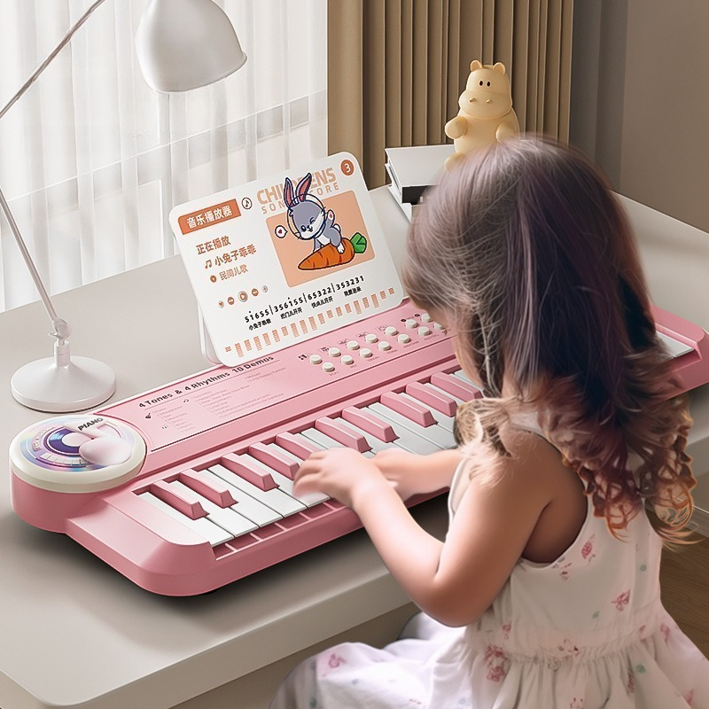بيانو إلكتروني للأطفال بـ 37 م - مراجعة Musical Instrument Harmonium وسعره