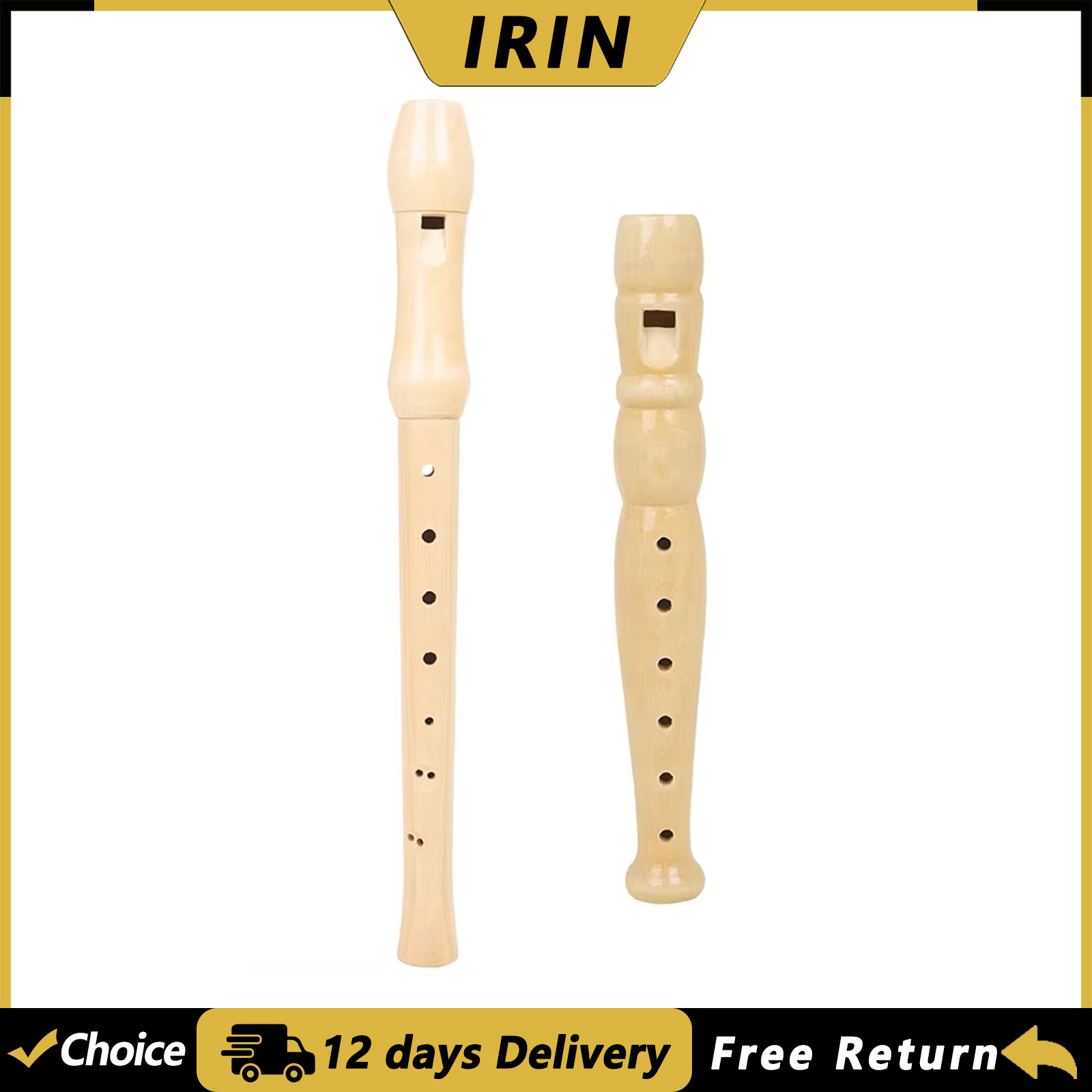 آلة ريكوردر خشبية من IRIN بـ 6 - مراجعة Musical Instrument Harmonium وسعره