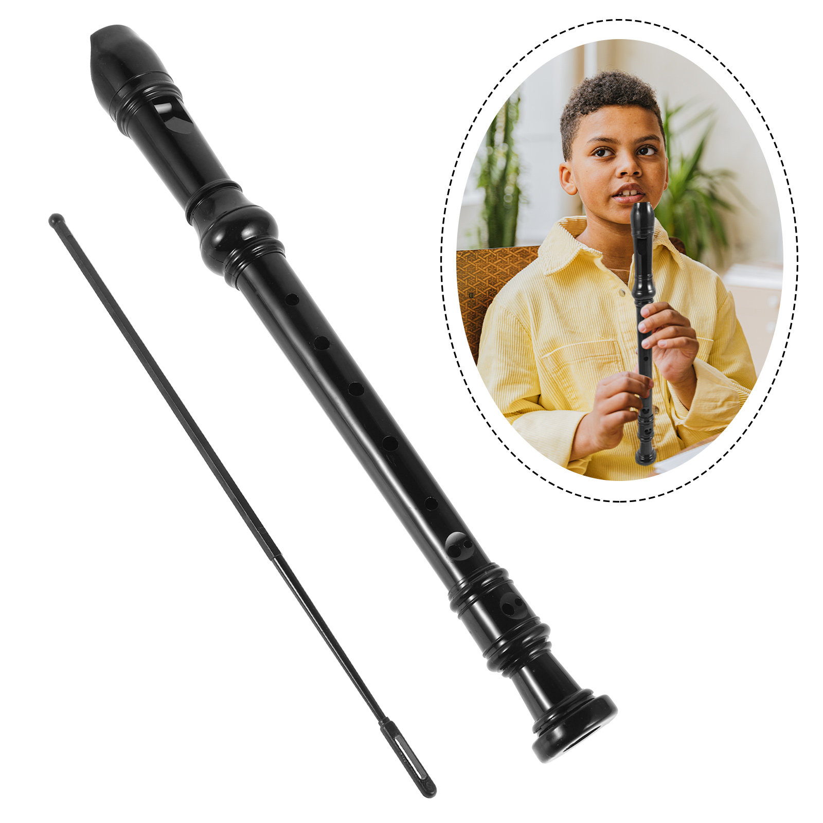 آلة ريكورد سوبرانو بلاستيكية ش - مراجعة Soprano Recorder Plastic وسعره
